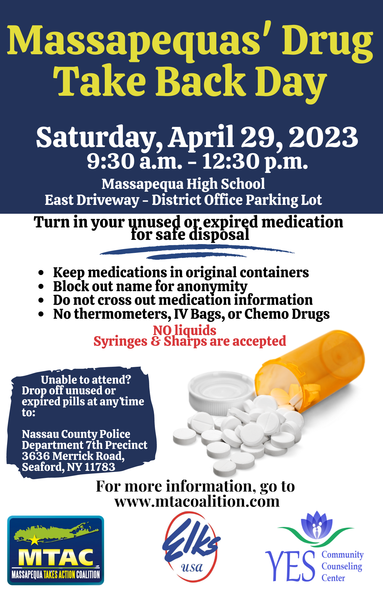 MTAC drug take back 